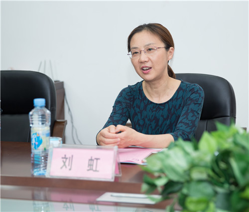 北京大学医学继续教育学院刘虹副院长一行到必赢官网考察指导